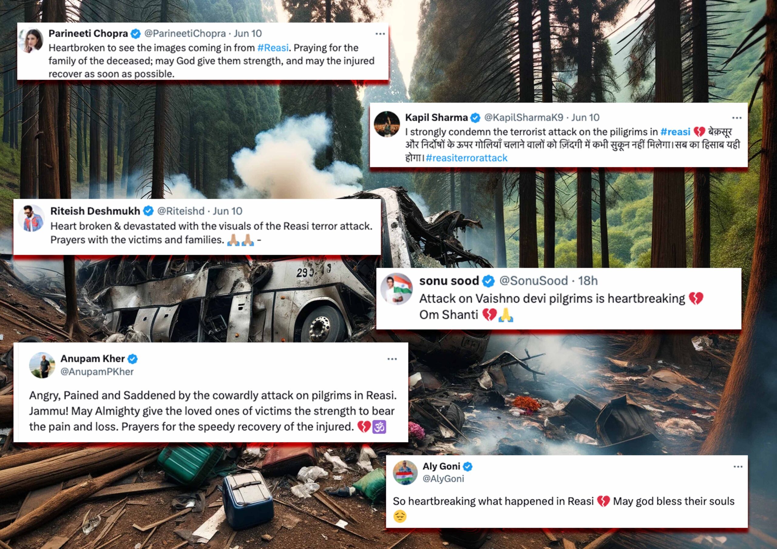 Bollywood Celebrities Condemn Reasi Terror Attack: A Nation in Mourning