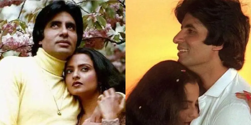 Amitabh and Rekha 