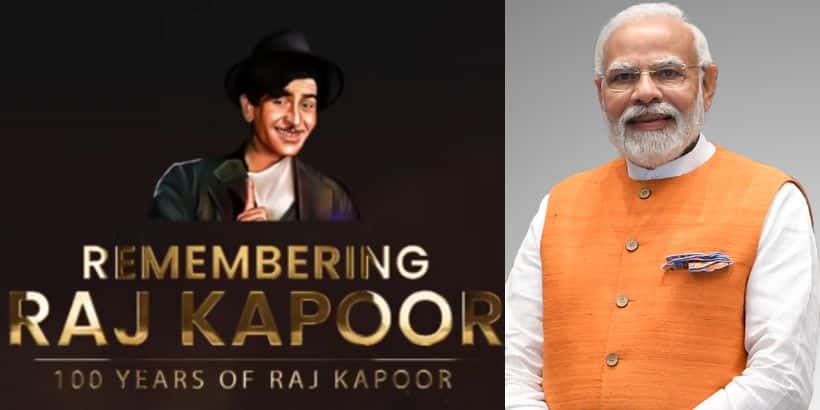 Raj Kapoor films were a blend of artistry, emotion and even social commentary: PM Modi 