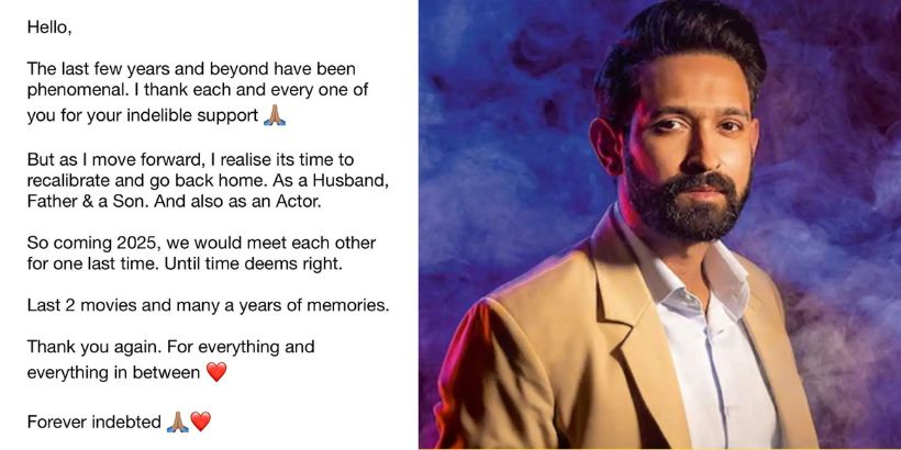 Vikrant Massey retirement