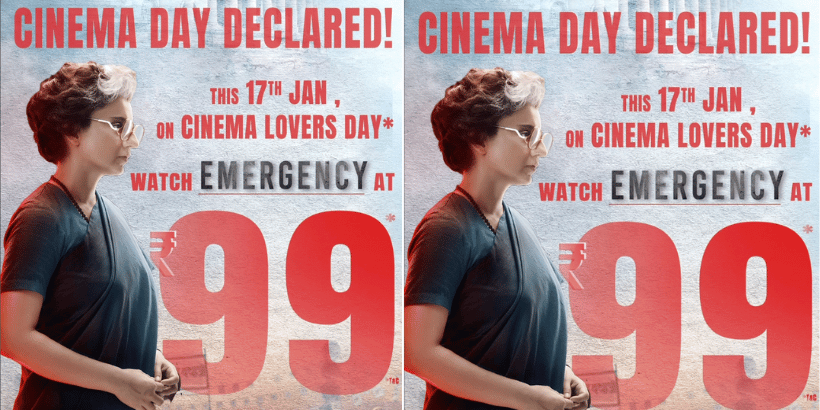 Kangana Ranaut’s performance in the film ‘Emergency’ can be seen in just Rs. 99