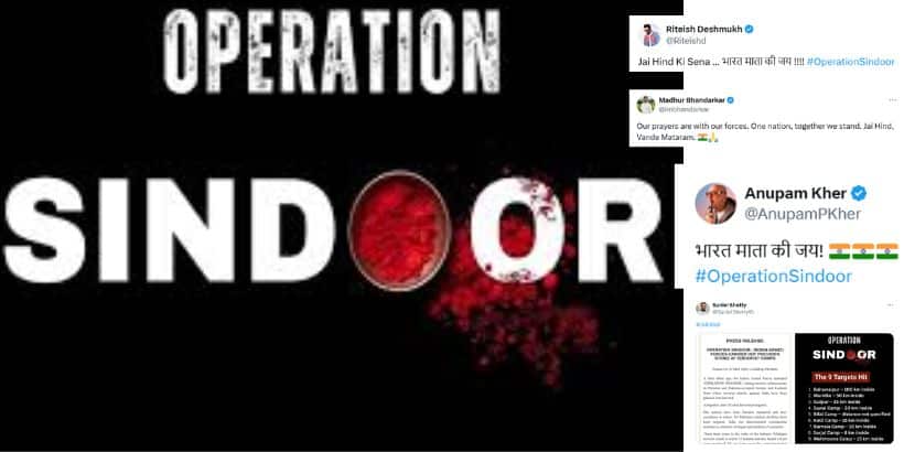 Bollywood expressed Operation Sindoor described as a symbol of courage