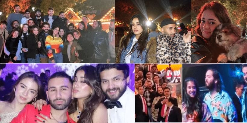 Celebrating the New Year of Bollywood Stars