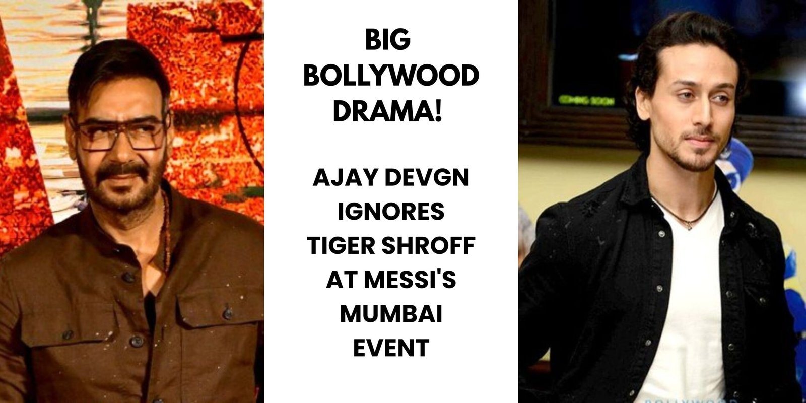 Ajay Devgn straight-up IGNORED Tiger Shroff