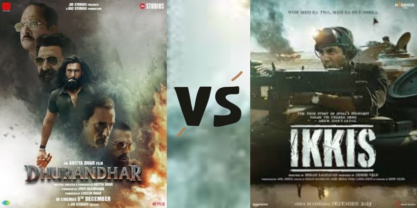 December 2025 Box Office Clash Dhurandhar vs. Ikkis Will Ranveer Singh's Action Epic Crush Dharmendra's Emotional Swan Song?